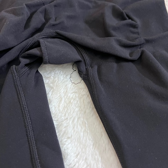 Skims Sculpting Mid Thigh Bodysuit Onyx Black Small Shapewear Adjustable Straps - Picture 9 of 10